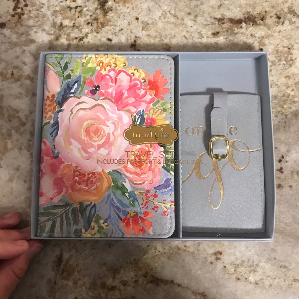 passport cover & luggage tag set